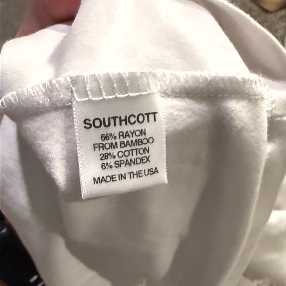 SOUTHCOTT White Tank Top - Size 1 - Picture 6 of 6